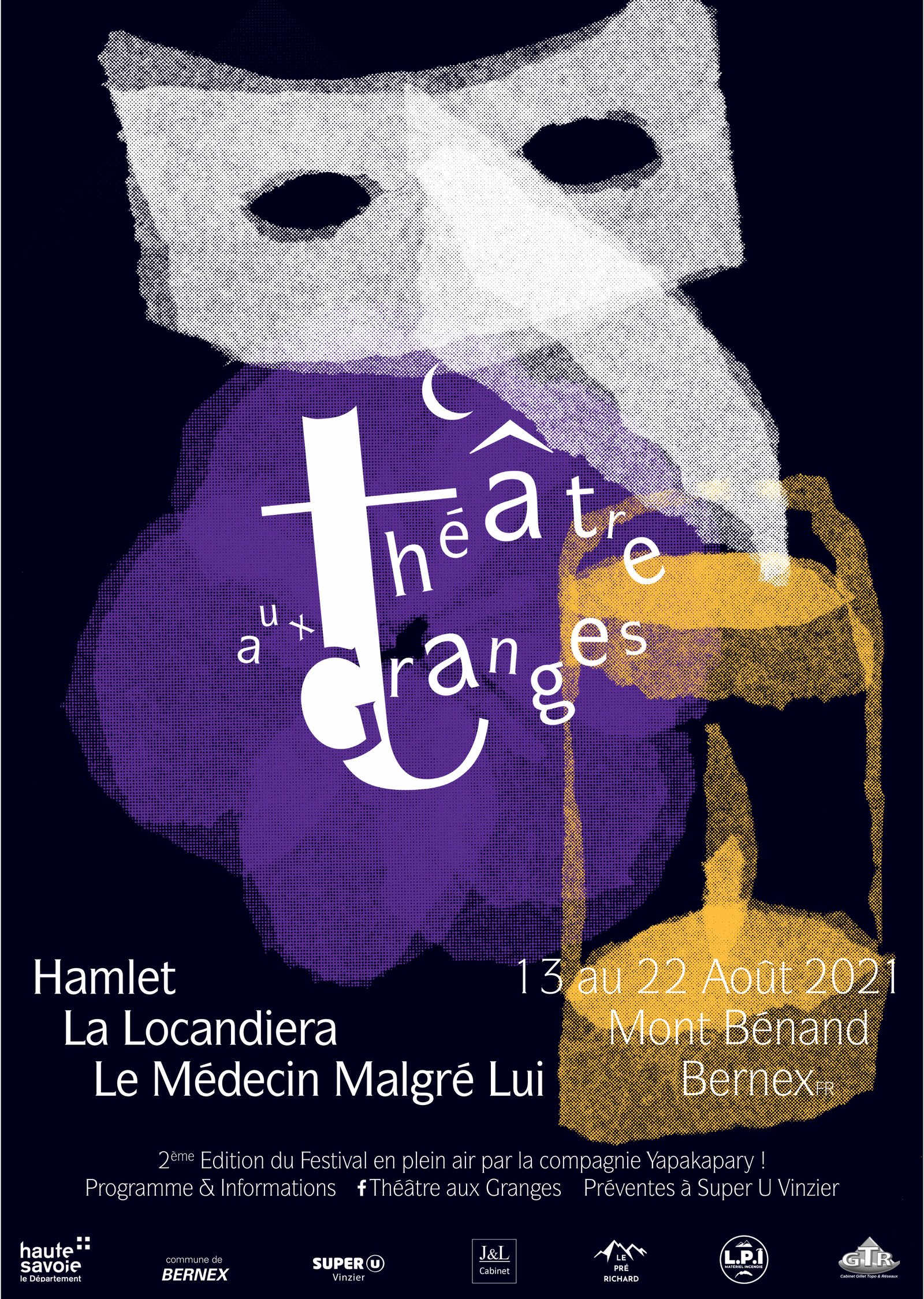 Affiche Festival Théâtre aux Granges 2021