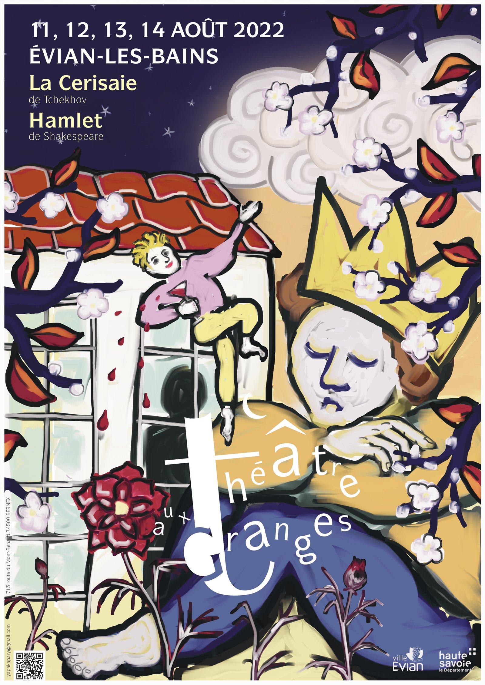 Affiche Festival Théâtre aux Granges 2022