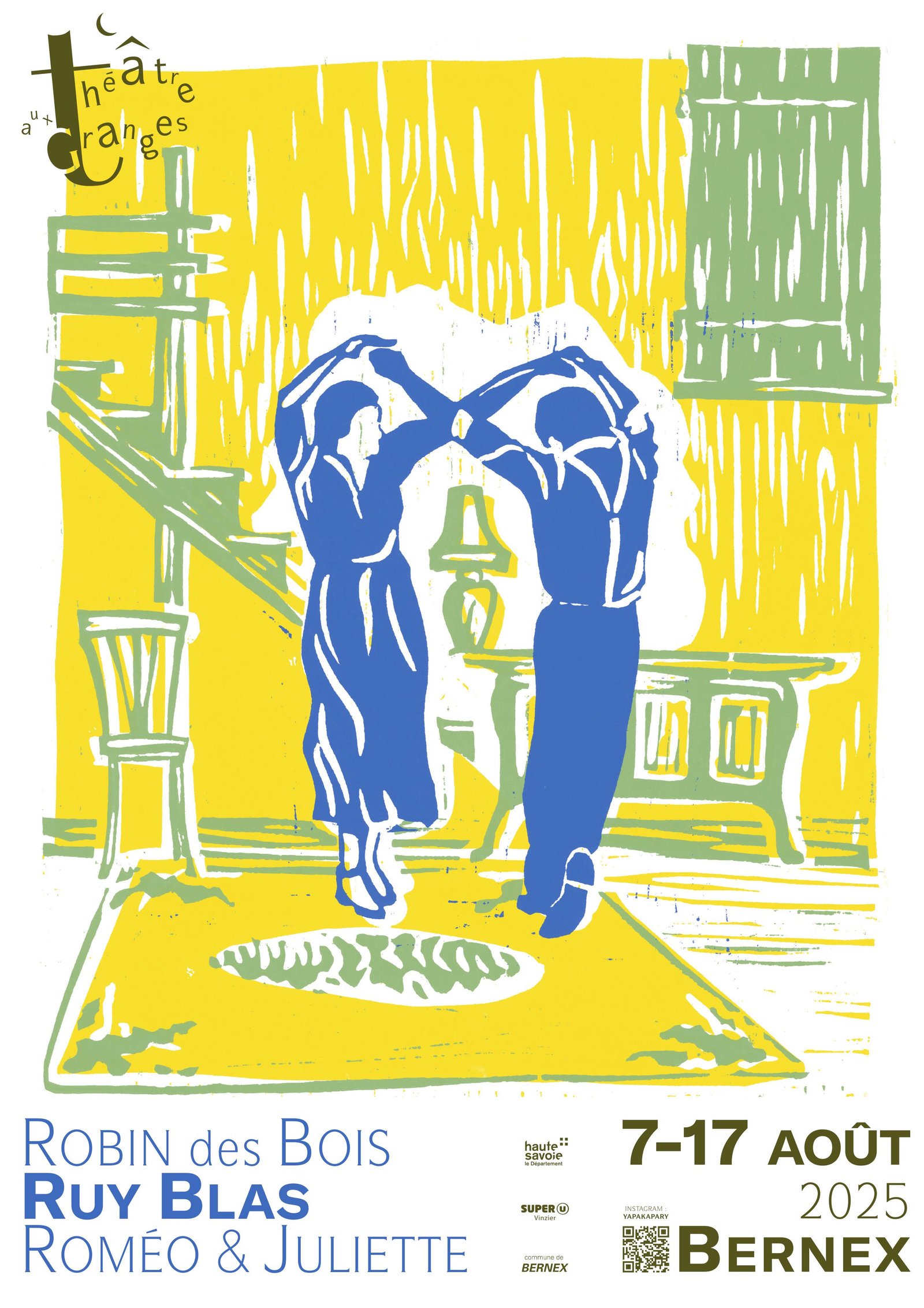 Affiche Festival Théâtre aux Granges 2025